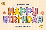 Super Spring - Retro Display Font, a Handwritten Font by KiddoGlyphs Studio (Thumbnail 2 of 5)