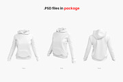 Realistic Women Hoodie Mockup, a Hoody Mockup by Mockup+ (Thumbnail 2 of 5)