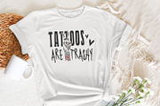 Tattoos Are Trashy PNG, funny png, an Illustration by SharpMarketplace (Thumbnail 5 of 9)