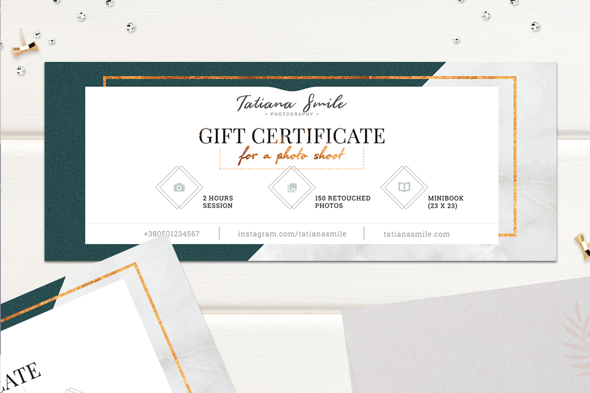 Photography Gift Сertificate, a Card Template by ArealPro (Photo 10 of 27)