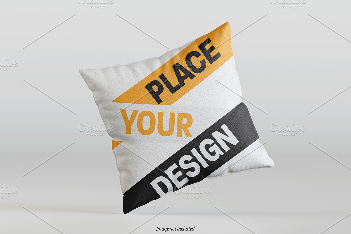Square pillow mockup bundles, a Merchandise Mockup by Ambo Ampeng (Photo 4 of 32)