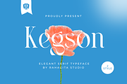 Kegson, a Serif Font by Rahagita Studio (Thumbnail 1 of 11)