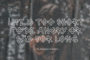 Volklore - Edgy Trashed Font, a Script Font by Mofr 24 (Thumbnail 8 of 10)