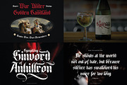 Blackletter Font Bundle, a Blackletter Font by Flawless And Co (Thumbnail 7 of 11)