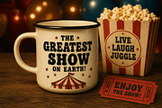 BigTop Circus - Vintage Display Font, a Serif Font by overlaytemplates (Thumbnail 3 of 5)