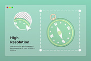 Tropical Sea 3D Icon Pack, a Work Illustration by twinstd (Thumbnail 3 of 6)