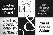 Blackney Font Family, a Serif Font by Arterfak Project (Thumbnail 7 of 14)