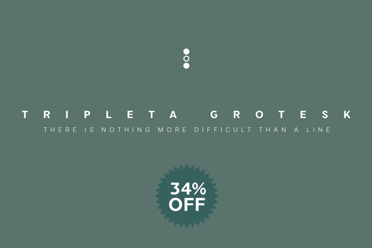 Tripleta Grotesk -8 fonts-, a Sans Serif Font by deFharo (Photo 7 of 9)