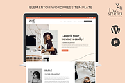 Feminine WordPress Theme Elementor, a WordPress Template by Liw studio (Thumbnail 2 of 8)