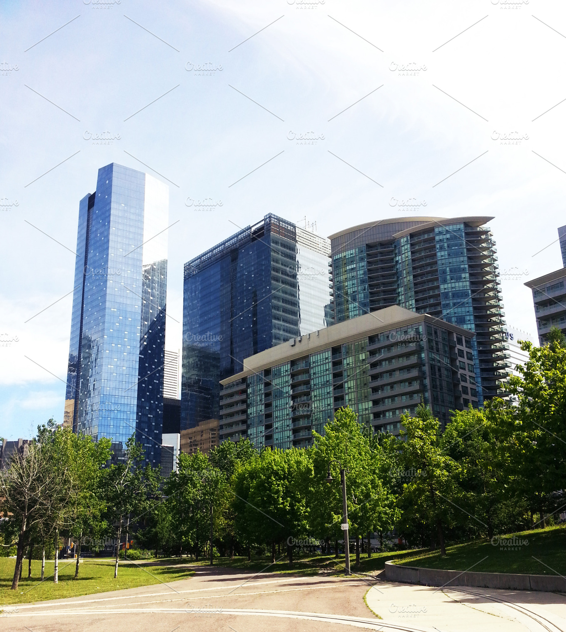 Modern Buildings In Toronto