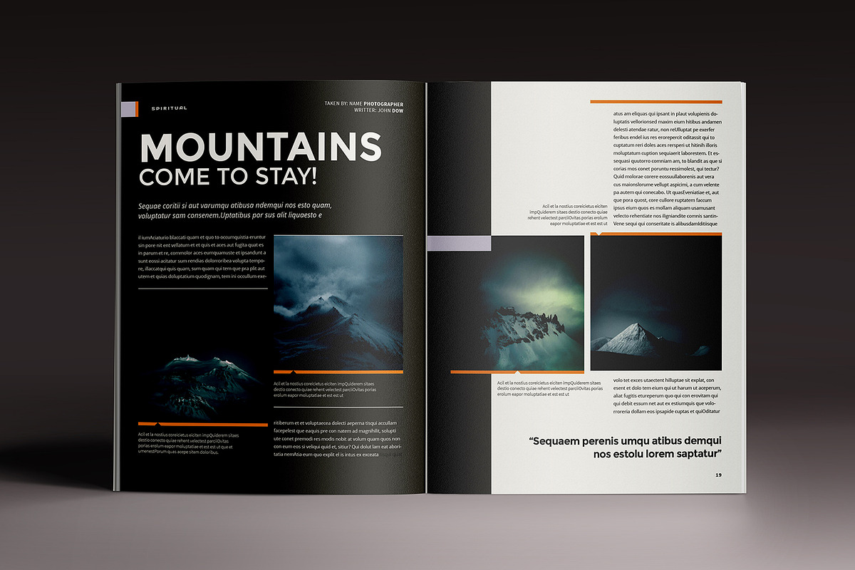 Multipurpose Magazine 5, a Magazine Template by Luuqas Design (Photo 1 of 10)