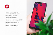 4 Huawei P20 Pro Mockup, an iPhone Mockup by khoai_tây (Thumbnail 4 of 7)