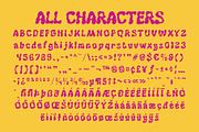 Genida Rippled, a Sans Serif Font by Craft Supply Co. (Thumbnail 8 of 8)