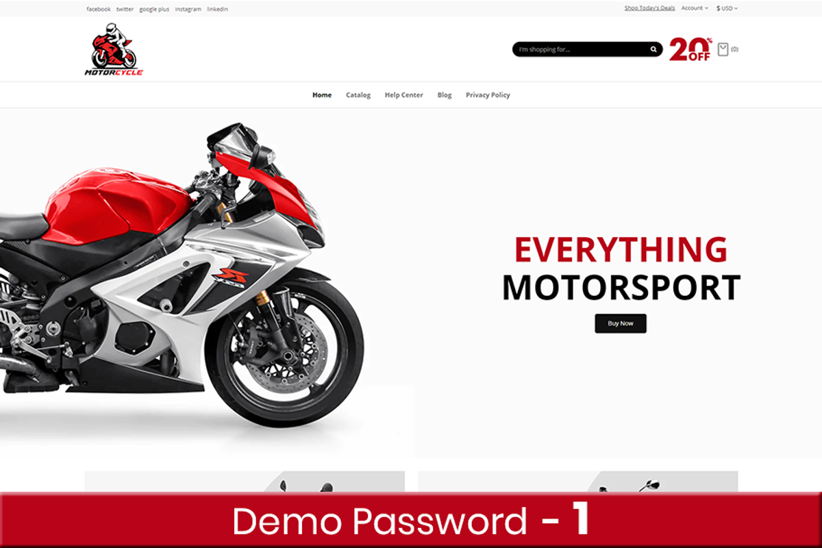 Motorcycle Bike Sale Shopify Theme, a Shopify Template by Zthemeset