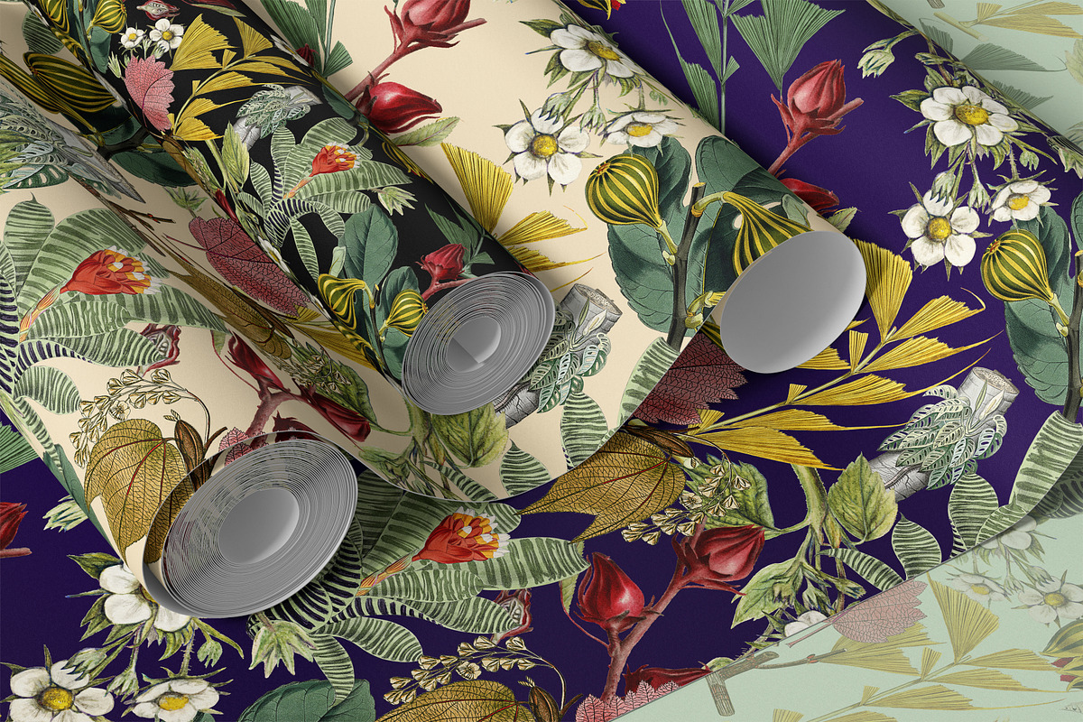 Jungle Epiphany Floral Pattern, a Pattern Graphic by Fabrivo (Photo 6 of 9)