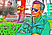 Comic Portrait Effect, a Brushes & More by MRI STUDIO (Thumbnail 2 of 15)