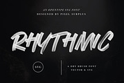 Rhythmic - SVG Font, a Sans Serif Font by Surplus Type Co (Thumbnail 1 of 5)