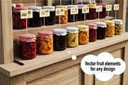 Fruit Design Kit – Vintage Templates, a Food Illustration by Lettering_Logo (Thumbnail 12 of 14)