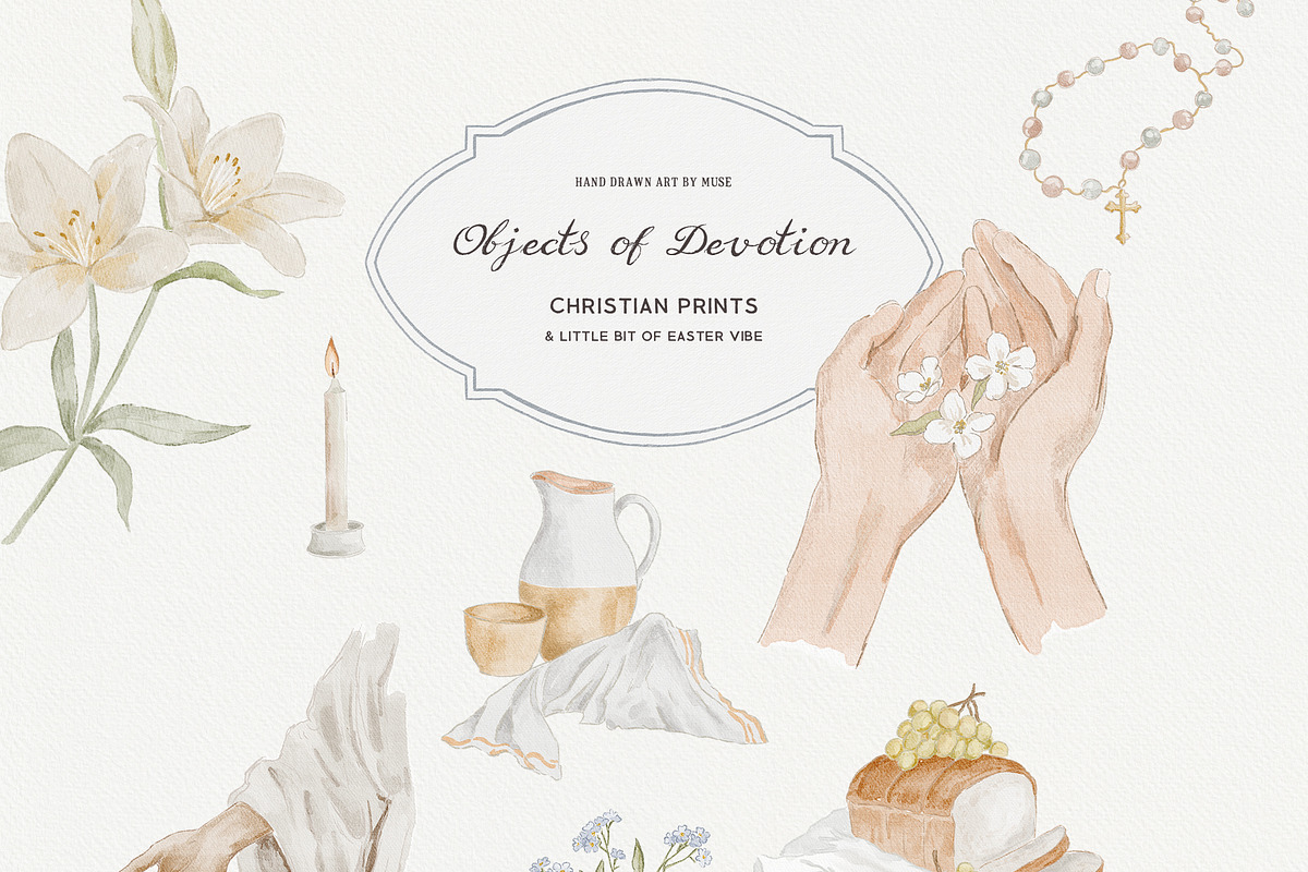 Le Jardin Céleste Christian Prints, a Background Graphic by Muse Artist (Photo 12 of 26)
