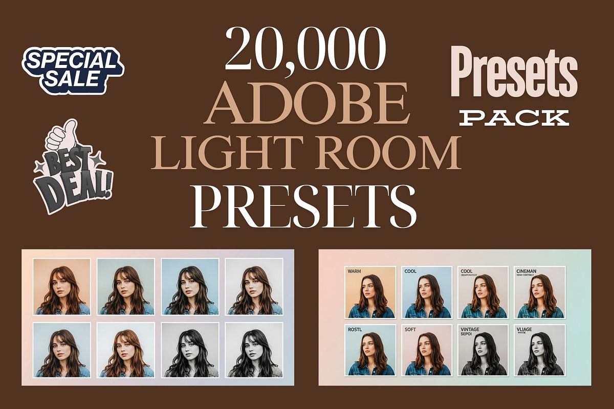 20,000 Presets Pastel Soft Tone, a Preset Add-On by Aban's World (Photo 1 of 63)