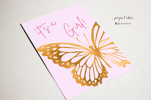 Gold Butterfly Wings Clipart Png 142