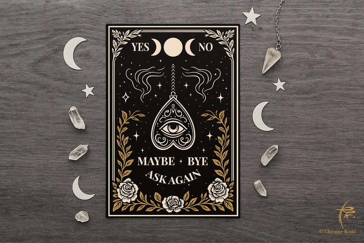 Occult Samhain & Halloween Seance, a Seasonal Illustration by Christine Krahl (Photo 3 of 9)
