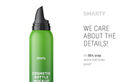 Matte cosmetic bottle mockup, a Packaging Mockup by Smarty Mockups (Thumbnail 4 of 5)
