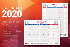 Monthly Planner 2020