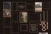 Heritage Textile & Frames Kit, an Object Graphic by Hello Muse (Thumbnail 5 of 14)
