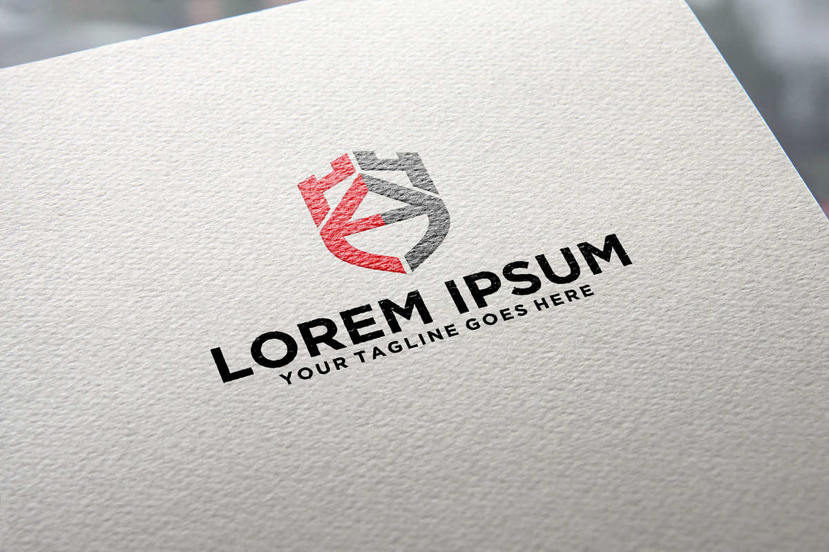 Fort A letter logo design, a Branding & Logo Template by REDVY CREATIVE