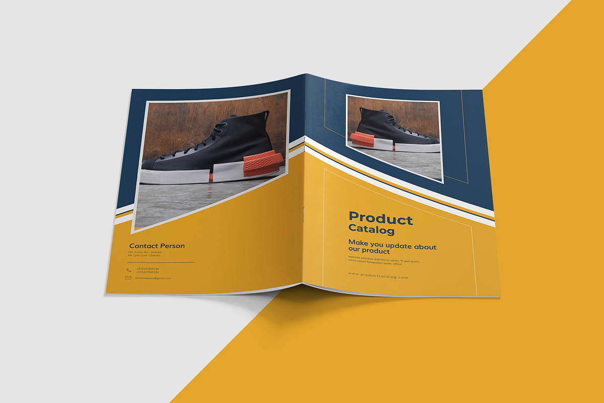 Minimal Product Catalog Template, a Brochure Template by astutedesign11 (Photo 9 of 9)
