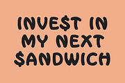 Knapsack Handdrawn Font, a Handwritten Font by Off The Rack © (Thumbnail 6 of 6)