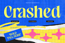 Crashed Bold Tall Serif