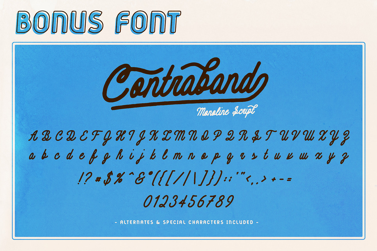 Nordic Club - Retro Athletic Sans, a Sans Serif Font by OPENCITYDESIGNCO (Photo 5 of 6)