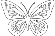 Ornamental Butterfly SVG Bundle, an Object Graphic by Gfx_Store (Thumbnail 4 of 16)