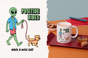 Alien life on earth 10 illustrations, a Person Illustration by gunaonedesign (Thumbnail 4 of 13)
