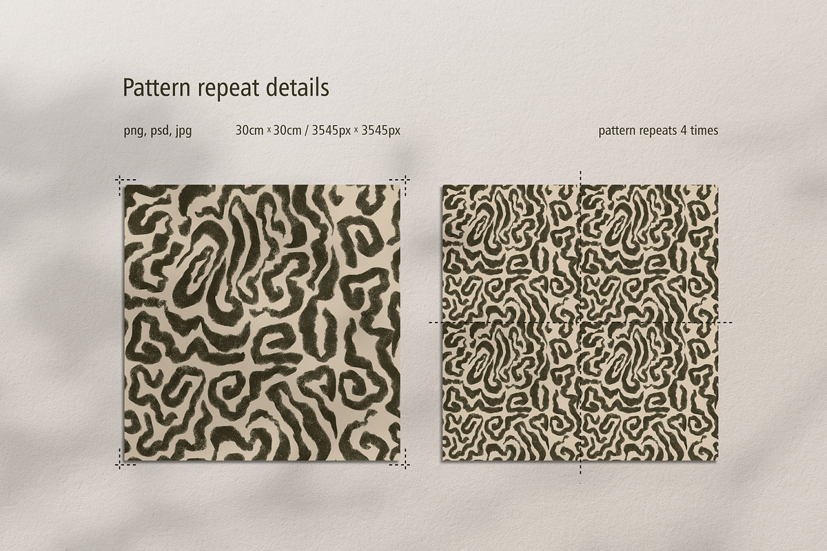 LINE / Seamless patterns, a Pattern Graphic by PatrushevaYana (Photo 9 of 12)