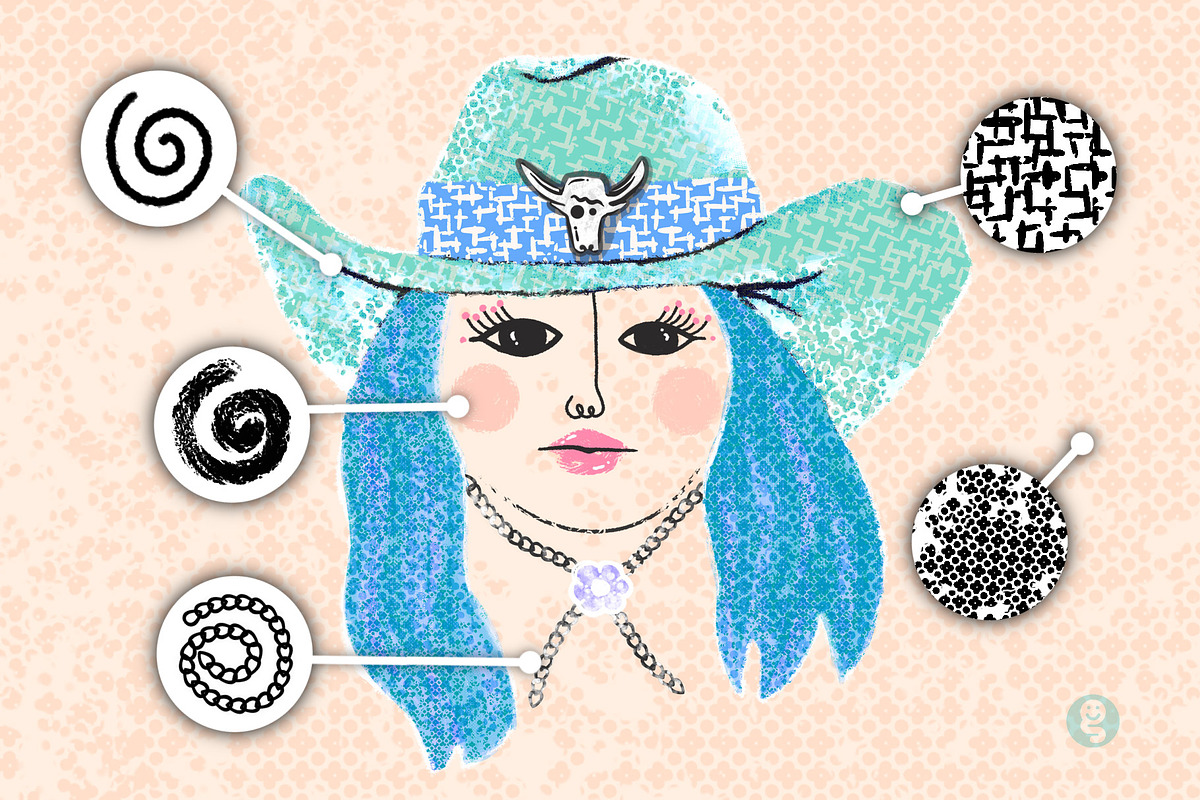 Elbow Grease Procreate Brushes Set, a Brush Add-On by cugypress (Photo 8 of 10)
