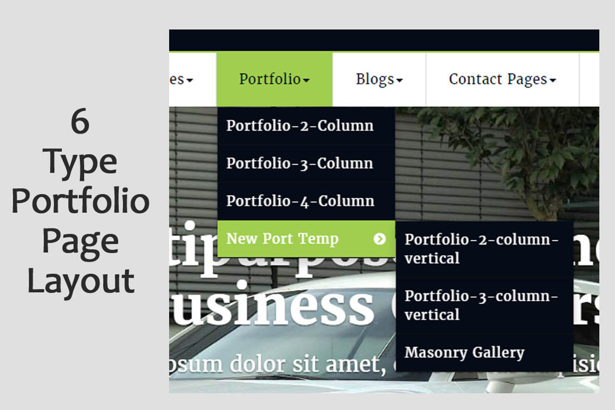 Businesso Premium Wordpress themes, a WordPress Template by ASIATHEMES (Photo 9 of 11)
