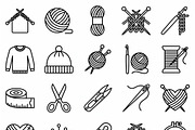 Bundles Tiny Hobby Outline Icons, an Outline Icon by adenpinkstore (Thumbnail 9 of 16)