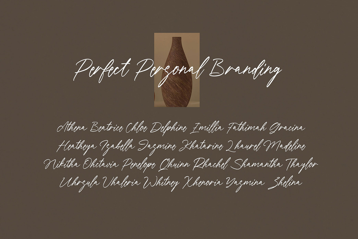 Neralety Handwritten Script Font, a Handwritten Font by RantautypeStudio (Photo 6 of 15)