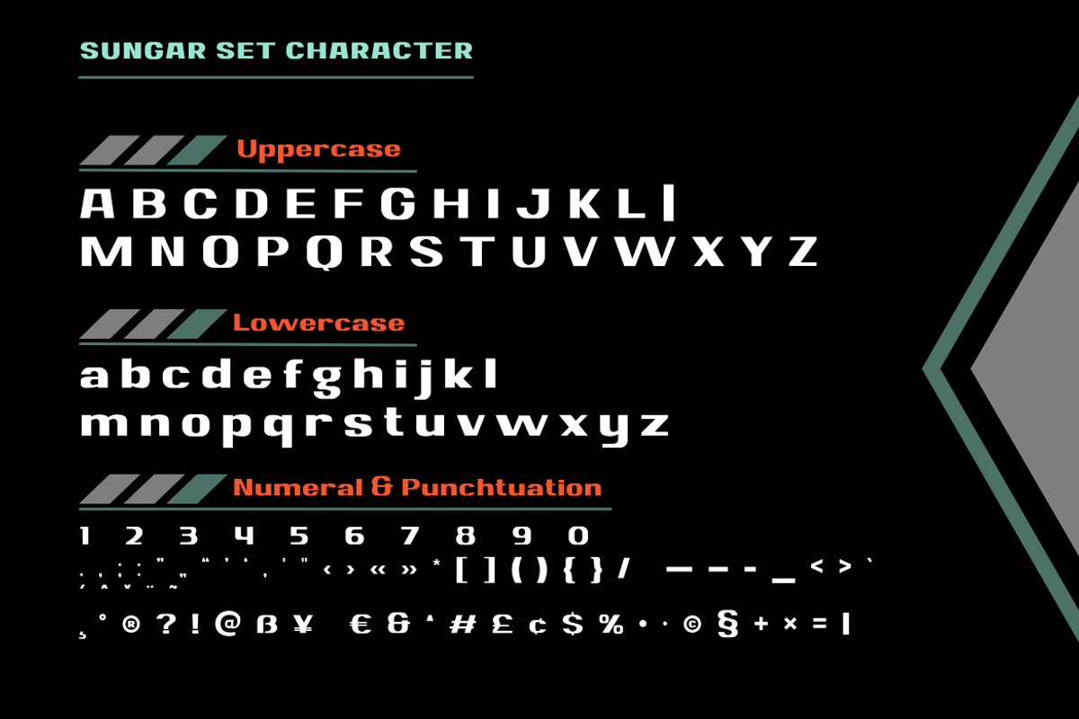 Sungar, a Sans Serif Font by twinstd (Photo 10 of 12)