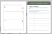 CAREER COACH WORKBOOK TEMPLATE, a Brochure Template by Daring Digies (Thumbnail 4 of 9)