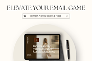 Email Marketing Newsletter Template, an Email Template by Branding Babe Co. (Thumbnail 9 of 9)