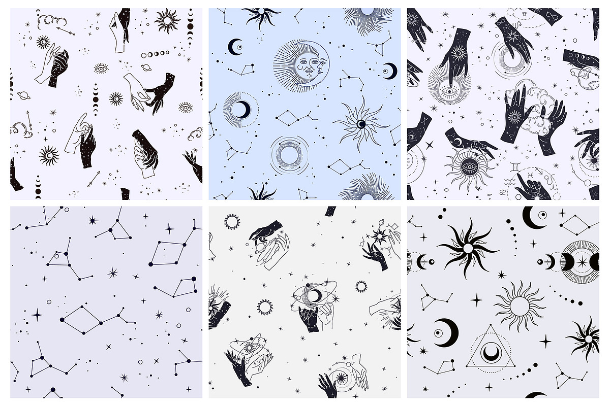 Celestial collection, a Decorative Illustration by Merfin (Photo 10 of 14)