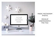 Animated Instagram photo. Mockup # 3, a Social Media Template by Una Matison (Thumbnail 2 of 3)