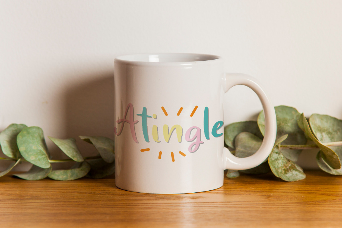 Atingle | Handwritten Font preview 5