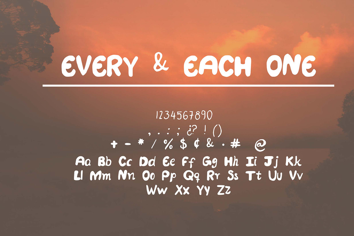 Ashland Handmade Font preview 5
