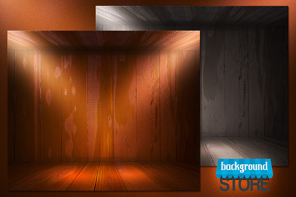 Wooden Spotlight Room