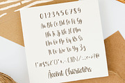 Almond Delight - Handwritten Font, a Script Font by Balpirick Studio (Thumbnail 6 of 7)